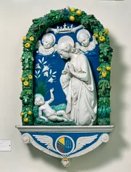 Die Anbetung der Jungfrau (Die Madonna der Lilien)